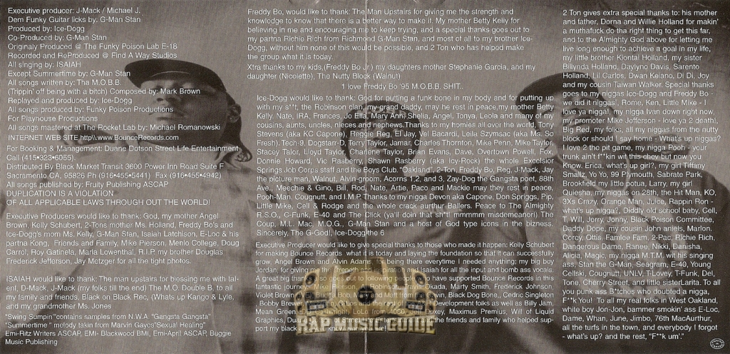 Tha M.O.B.B. - Never Trust 'Em...: Re-Release. CD | Rap Music Guide